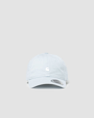 Carhartt WIP Madison Logo Cap Frosted Blue/White