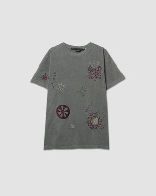 Andersson Bell March Embroidery T-Shirt Charcoal
