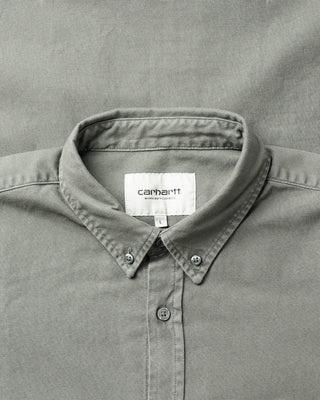 Carhartt WIP L/S Bolton Shirt Jura Garment Dyed