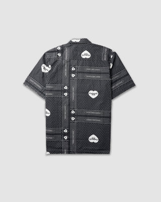 Carhartt WIP S/S Heart Bandana Shirt Black