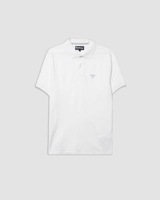 Barbour Lightweight Sports Polo White