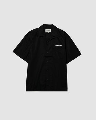Carhartt WIP S/S Link Script Shirt Black/White