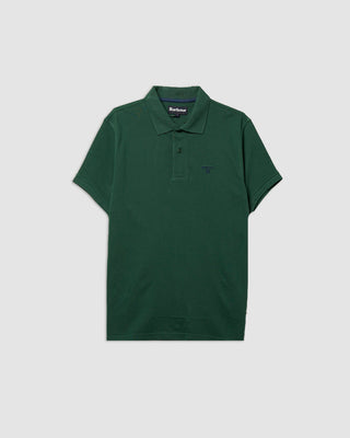 Barbour Lightweight Sports Polo Racing Green