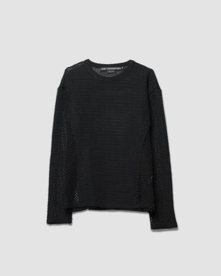 Andersson Bell Dellen Net Crew-Neck Sweater Black
