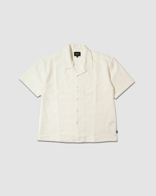 Huf Plantlife Jacquard Shirt White