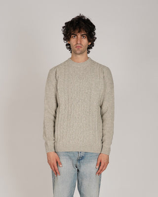 Barbour Essential Chunky Cable Fog