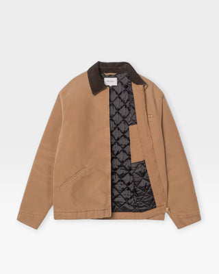 Carhartt WIP OG Detroit Jacket Dusty Hamilton/Tobacco Stone Canvas