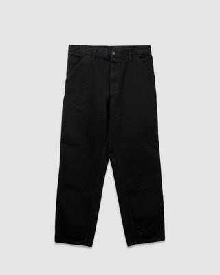 Carhartt WIP Single Knee Pant (Smith Denim) Black Rinsed