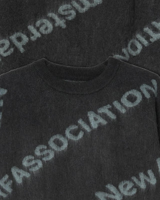 New Amsterdam Surf Association Jacquard Knit Shark Green