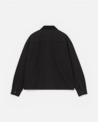Carhartt WIP Prescott Shirt Jacket Black/Black garment dyed