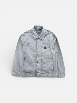 Carhartt WIP OG Double Front Jacket Black Chalk Wash-1i-sx-4