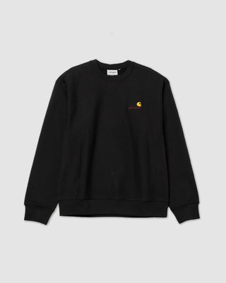 Carhartt WIP American Script Sweatshirt Black