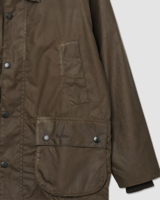 Barbour Bedale Wax Jacket Bark