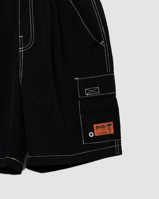 Deus Ex Machina Big Fella Swim Short Black