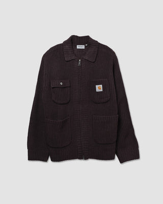 Carhartt WIP Chore Knit Jacket Palisander