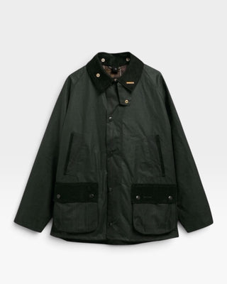 Barbour Icons Patch Bedale Wax Jacket Sage