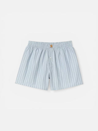Carhartt WIP Cotton Boxer Grimsby Stripe / Blue Fog