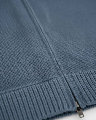 Rains Sowa Knit Zip Cardigan 507 Blue Dusk/Breeze