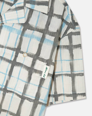 Andersson Bell Rothko Open Collar Shirt Ecru