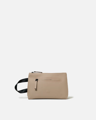 Rains Cosmetic Bag Zip Beige