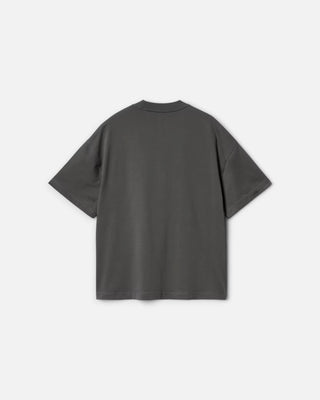 Carhartt WIP S/S Signature Script T-Shirt Graphite/Dark Scarab