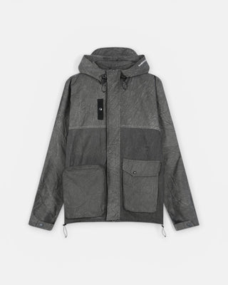 Andersson Bell Unisex Tie-Dyed Beach Shell Jacket Charcoal