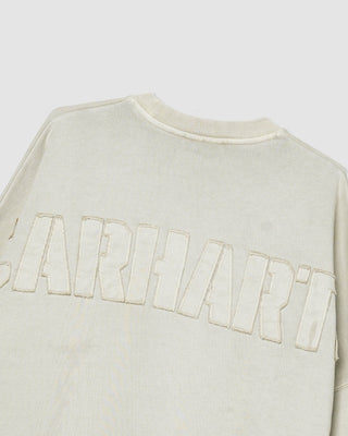 Carhartt WIP RGGD Sweatshirt Fleur De Sel garment dyed