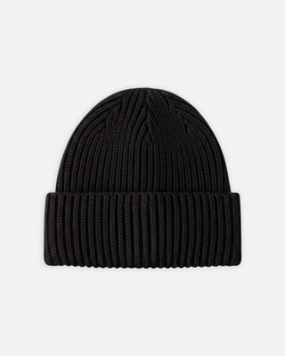 C.P. Company Extrafine Merino Wool Goggle Beanie Black
