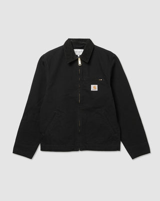 Carhartt WIP Detroit Jacket (Summer) Black/Black rinsed