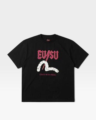 Evisu Ej Thunder Seagull Tee Black