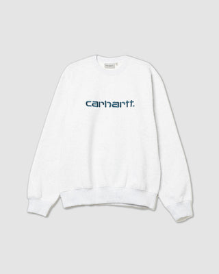 Carhartt WIP Carhartt Sweathirt Ash Heather/Duck Blue