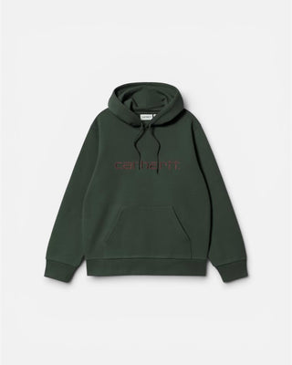 Carhartt WIP Hooded Carhartt Sweatshirt Dark Scarab/Palisander