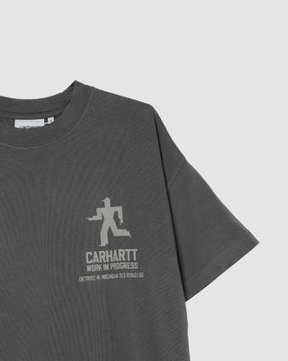 Carhartt WIP Distance T-Shirt Graphite stone dyed