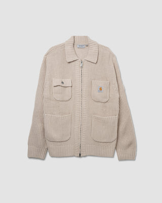 Carhartt WIP Chore Knit Jacket Fleur De Sel