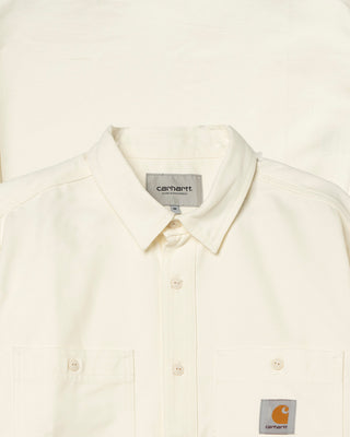 Carhartt WIP L/S Clink Shirt Wax rigid