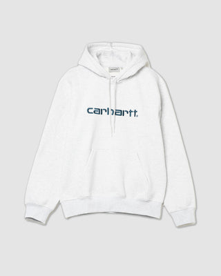 Carhartt WIP Hooded Carhartt Sweat Ash Heather/Duck Blue