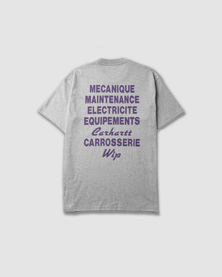 Carhartt WIP S/S Mechanics T-Shirt Grey Heather