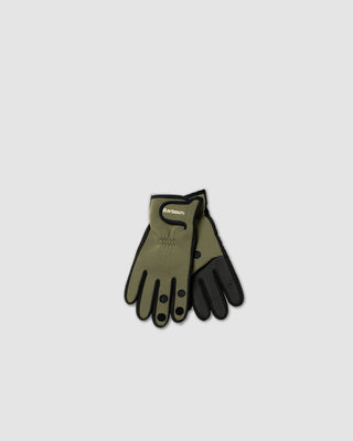 Barbour Neoprene Gloves Green