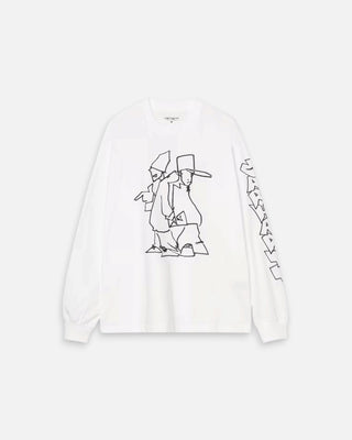 Carhartt WIP L/S Blinkerfluid T-Shirt White