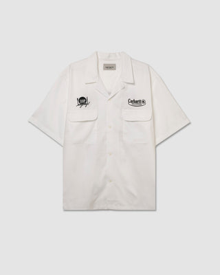 Carhartt WIP S/S Deli Shirt White\Black