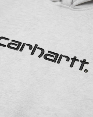 Carhartt WIP Hooded Carhartt Sweatshirt Ash Heather/Graphite