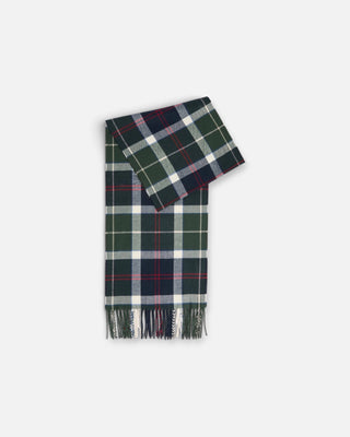 Barbour Galingale Tartan Scarf Evergreen