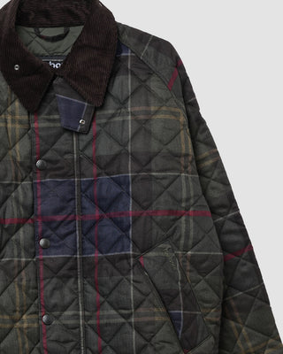 Barbour Tartan Transport Quilt Jacket