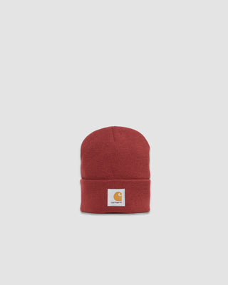 Carhartt WIP Short Watch Hat Acrylic Scarlet