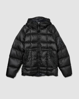 C.P Company D.D. Shell Hooded Down Jacket Black