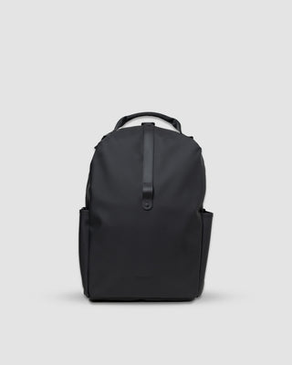 Rains Clip Front Backpack Black