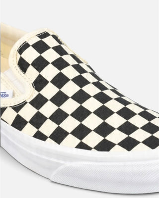 Vans Lx Slip-On Reissue 98 Lx Checkerboard Black/Off White