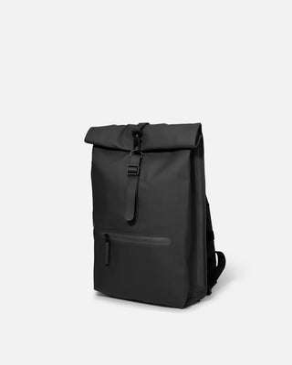 Rains Rolltop Rucksack Black