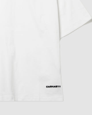 Carhartt WIP S/S Link Script T-Shirt White/Black