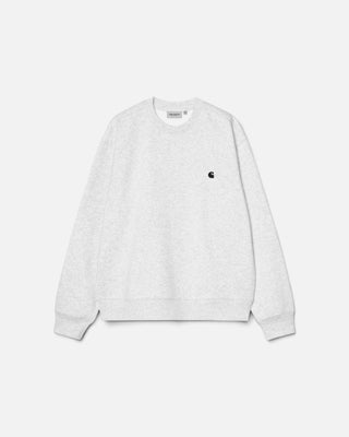 Carhartt WIP Mack Sweatshirt Ash Heather/Black